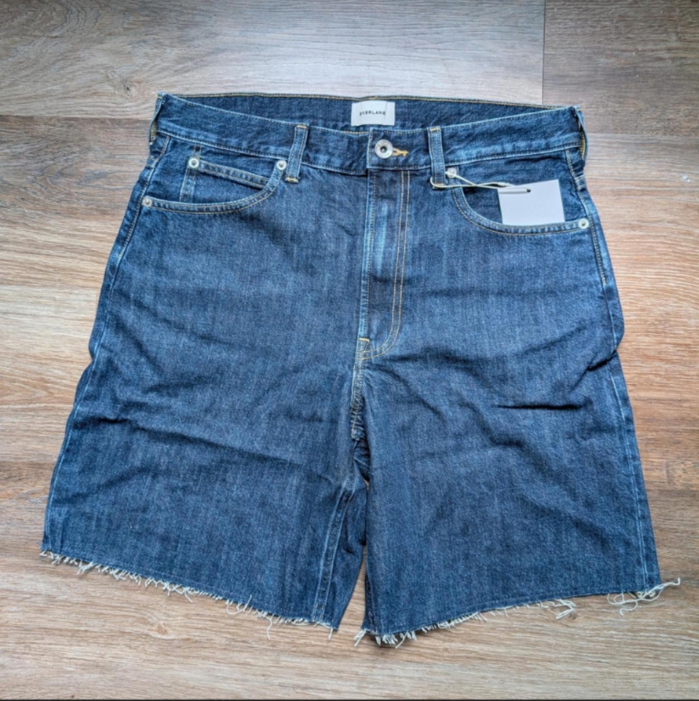 Everlane Dark Blue Denim Shorts Sz 29